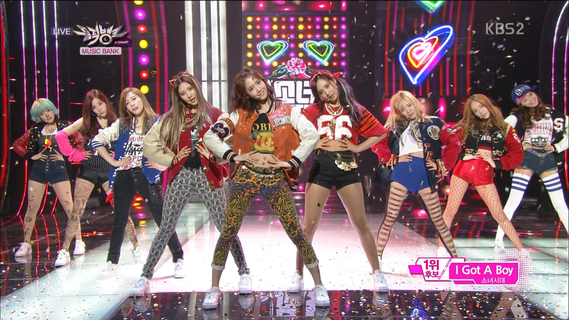 Fremskreden pie Violin Girls' Generation Wins Second K-Chart with 'I Got A Boy' on 'Music Bank'