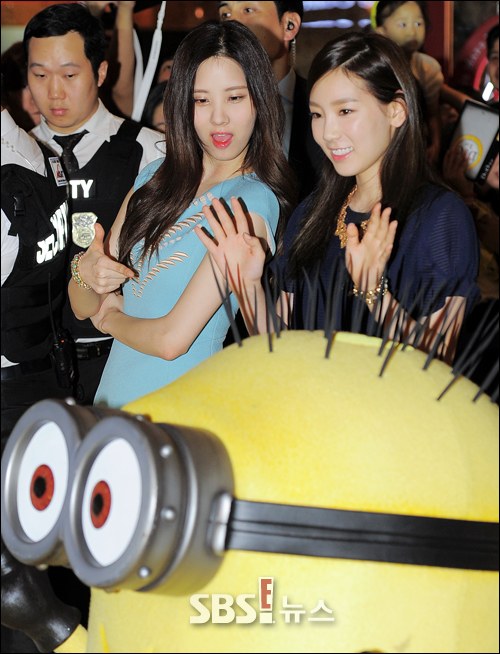 [PIC][04-09-2013]TaeYeon và SeoHyun xuất hiện tại buổi ra mắt bộ phim hoạt hình "Despicable Me 2" với tư cách là diễn viên lồng tiếng 30000313500